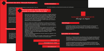 imprimerie depliant 2 volets  4 pages  texture contexture structure MIDBE27509