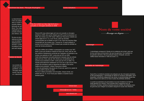 imprimer depliant 2 volets  4 pages  texture contexture structure MIDBE27537