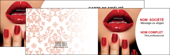 modele carte de visite centre esthetique  ongles vernis vernis a ongles MFLUOO27541