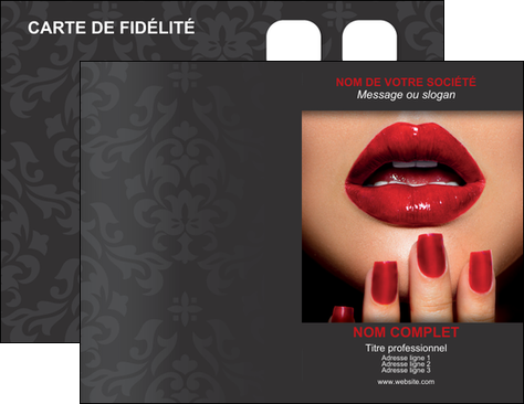 cree carte de visite cosmetique ongles vernis vernis a ongles MIDBE27543