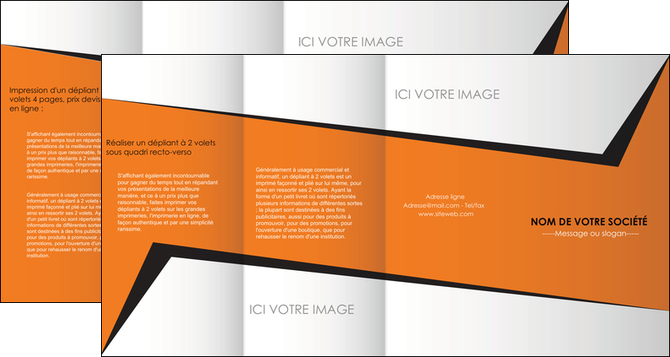 cree depliant 4 volets  8 pages  textures contextures structure MIDBE27549