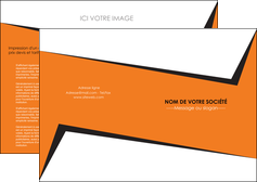 creer modele en ligne depliant 2 volets  4 pages  textures contextures structure MIF27557