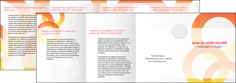 exemple depliant 4 volets  8 pages  texture contexture structure MIDLU27643