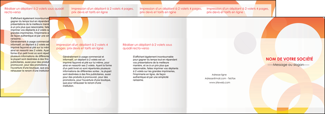 modele depliant 4 volets  8 pages  texture contexture structure MIDLU27645