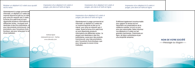 imprimer depliant 4 volets  8 pages  medecin texture contexture structure MIDBE27683