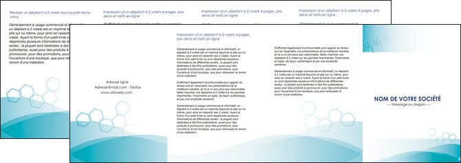 impression depliant 4 volets  8 pages  medecin texture contexture structure MIDBE27685