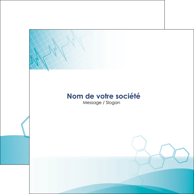 creation graphique en ligne flyers medecin texture contexture structure MIDBE27705