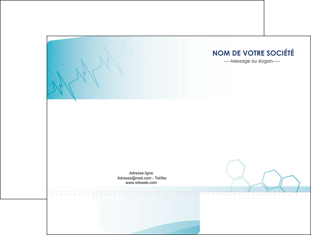 personnaliser modele de pochette a rabat medecin texture contexture structure MIDBE27713