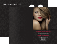 modele carte de visite centre esthetique  coiffure salon de coiffure salon de beaute MFLUOO27737