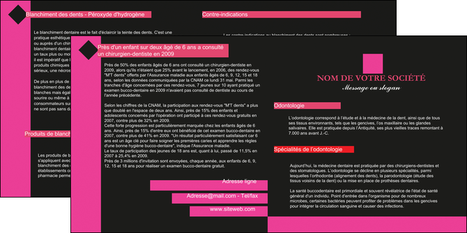 faire modele a imprimer depliant 2 volets  4 pages  texture contexture structure MIDLU27813