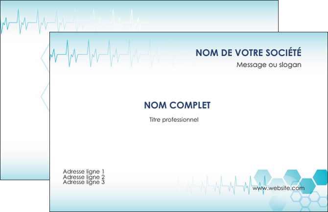 creation graphique en ligne carte de visite materiel de sante texture contexture structure MIDBE27851
