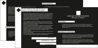 faire modele a imprimer depliant 2 volets  4 pages  metiers de la cuisine menu restaurant restaurant francais MIDLU27873