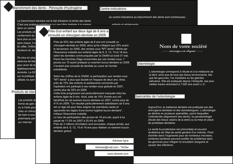 imprimerie depliant 2 volets  4 pages  metiers de la cuisine menu restaurant restaurant francais MIDBE27897