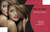 creer modele en ligne carte de visite centre esthetique  cheveux coiffure salon de coiffure MLGI27931