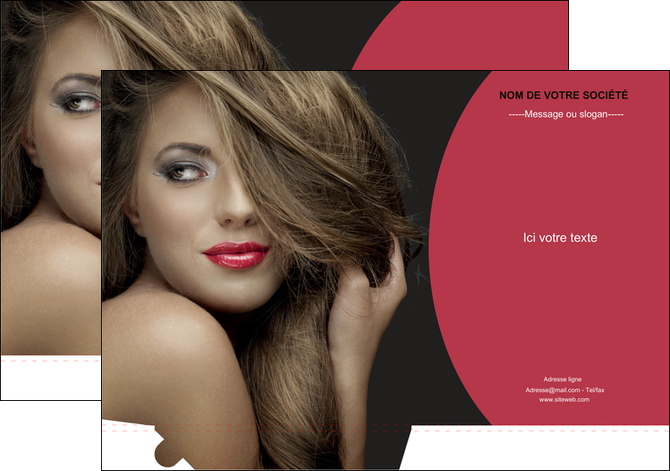 exemple pochette a rabat centre esthetique  cheveux coiffure salon de coiffure MFLUOO27951
