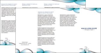 modele en ligne depliant 4 volets  8 pages  medecin texture contexture structure MIF27963
