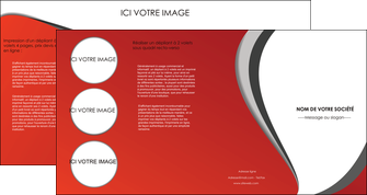 faire depliant 4 volets  8 pages  texture contexture structure MIF28005