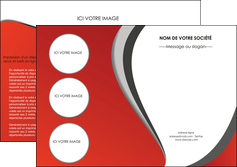 imprimerie depliant 2 volets  4 pages  texture contexture structure MIF28011