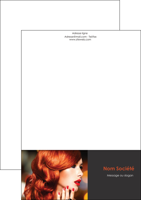 realiser tete de lettre centre esthetique  coiffure coiffeur coiffeuse MIDLU28043