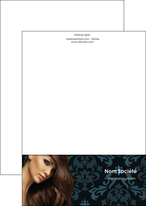realiser tete de lettre centre esthetique  coiffure salon de coiffure beaute MFLUOO28051