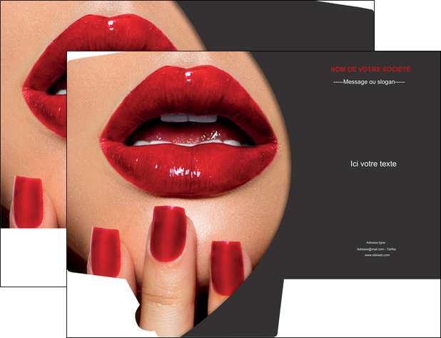 creer modele en ligne pochette a rabat centre esthetique  beaute institut de beaute institut de beaute professionnel MFLUOO28095