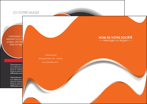 faire modele a imprimer depliant 2 volets  4 pages  texture contexture structure MFLUOO28197
