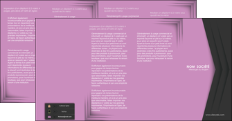 cree depliant 4 volets  8 pages  texture contexture structure MIF28231