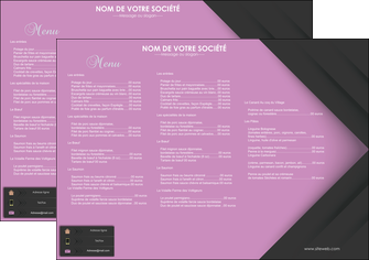 modele en ligne set de table restaurant set de table menu set de table menu MIF28239