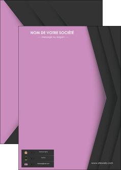 faire modele a imprimer flyers texture contexture structure MIF28249