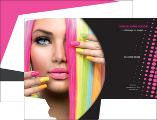 imprimerie pochette a rabat centre esthetique  coiffure coiffeur coiffeuse MFLUOO28311