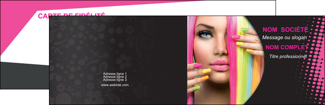 faire carte de visite centre esthetique  coiffure coiffeur coiffeuse MIDLU28315