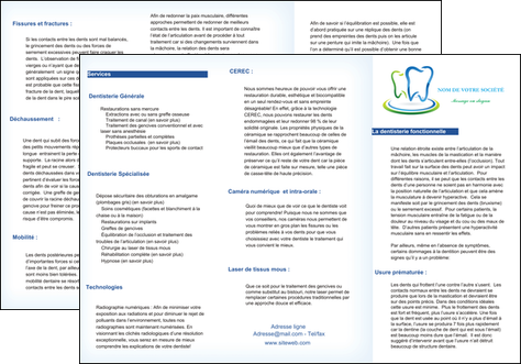 realiser depliant 3 volets  6 pages  dentiste dents http   wwwlesgrandesimprimeriescom assets img3 ud_preview i28487_c1_p1png dents dentiste MIDBE28497