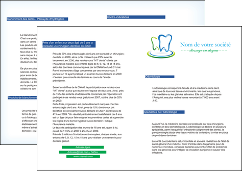faire depliant 2 volets  4 pages  dentiste dents http   wwwlesgrandesimprimeriescom assets img3 ud_preview i28487_c1_p1png dents dentiste MIDBE28511