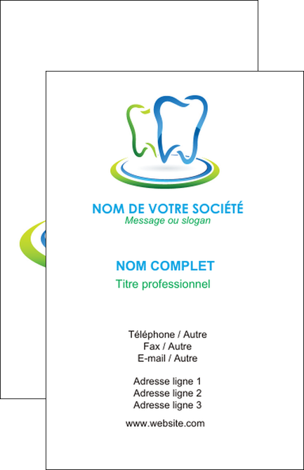 personnaliser modele de carte de visite dentiste dents http   wwwlesgrandesimprimeriescom assets img3 ud_preview i28487_c1_p1png dents dentiste MIDBE28515