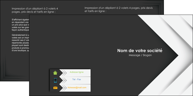 creation graphique en ligne depliant 2 volets  4 pages  texture structure contexture MFLUOO28547