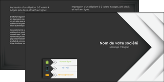 creation graphique en ligne depliant 2 volets  4 pages  texture structure contexture MIF28547