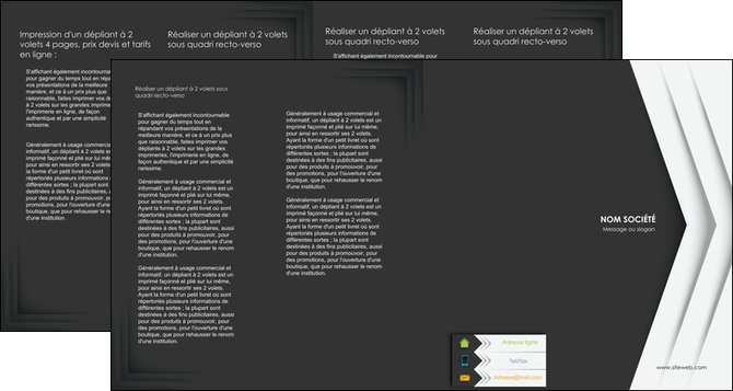 imprimerie depliant 4 volets  8 pages  texture structure contexture MFLUOO28567