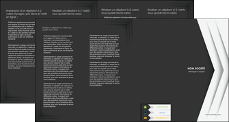 imprimerie depliant 4 volets  8 pages  texture structure contexture MIF28567