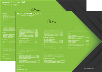 personnaliser modele de set de table restaurant set de table menu set de table menu MFLUOO28629