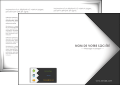 modele depliant 2 volets  4 pages  texture contexture structure MLIGBE28743