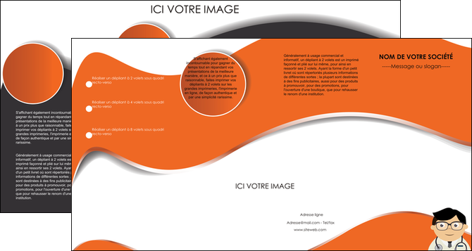 modele en ligne depliant 4 volets  8 pages  materiel de sante medecin medecine docteur MIDBE28773