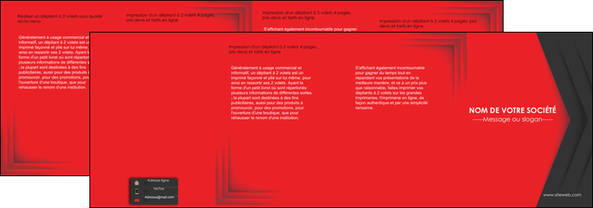 impression depliant 4 volets  8 pages  texture structure courbes MFLUOO28843