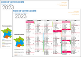 personnaliser modele de flyers gabarit calendrier 2020 bancaire a4 recto et verso calendrier de bureau 12 mois MLGI28875