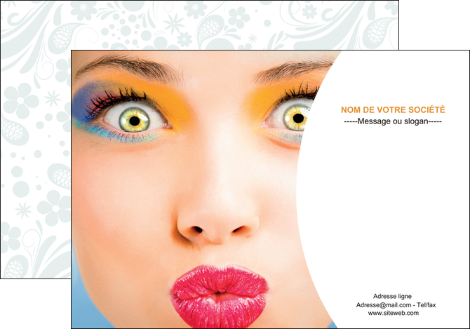 exemple affiche centre esthetique  beaute bien etre coiffure MFLUOO29031