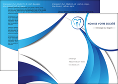 faire modele a imprimer depliant 2 volets  4 pages  dentiste dents dentiste dentier MFLUOO29109