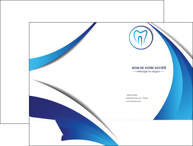 exemple pochette a rabat dentiste dents dentiste dentier MFLUOO29131