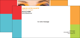 faire modele a imprimer carte de correspondance cosmetique beaute bien etre coiffure MLGI29325