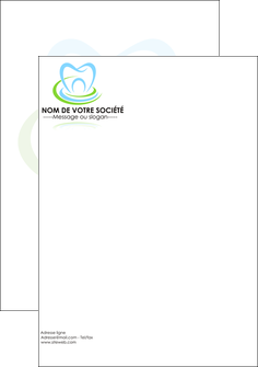 maquette en ligne a personnaliser affiche dentiste dents dentiste dentisterie MLGI29353