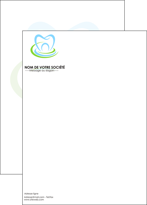 imprimerie affiche dentiste dents dentiste dentisterie MFLUOO29365