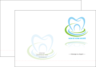 modele en ligne pochette a rabat dentiste dents dentiste dentisterie MLGI29379